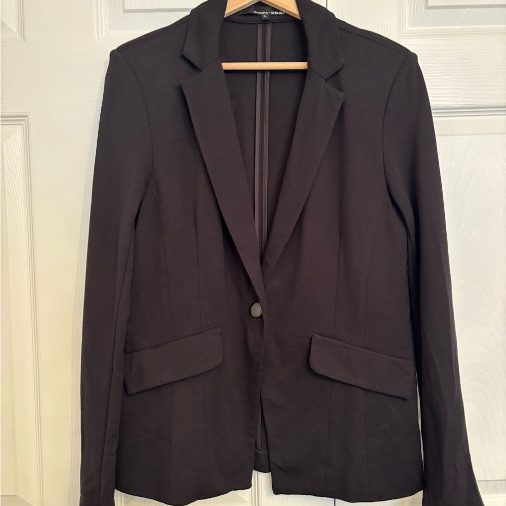 Amanda & Chelsea Classic Black Women's Blazer